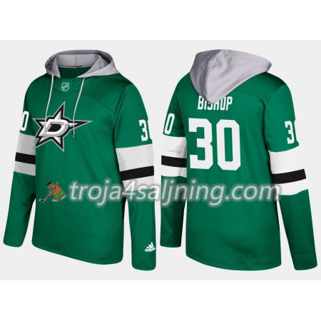 Dallas Stars Ben Bishop 30 N001 Hooded Sweatshirt - Herr Dallas Stars Ben Bishop 30 N001 Hooded Sweatshirt - Herr